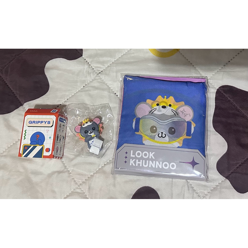 GMMTV Look Khunnoo grippys foldable bag shoping bag