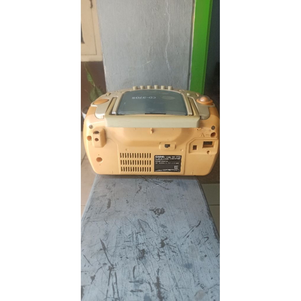radio Casio jadul lawasan