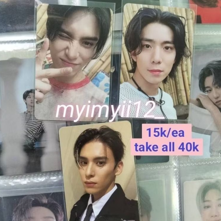 pc photocard official sf9 taeyang hwiyoung