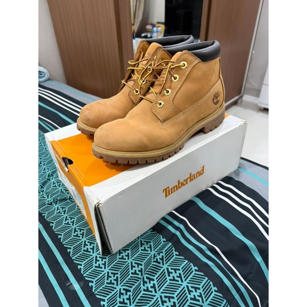 Timberland Premium Waterproof Chukka Wheat Nubuck
