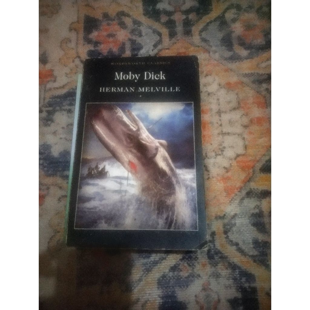 Preloved Moby Dick - Herman Melville (Novel English Original)