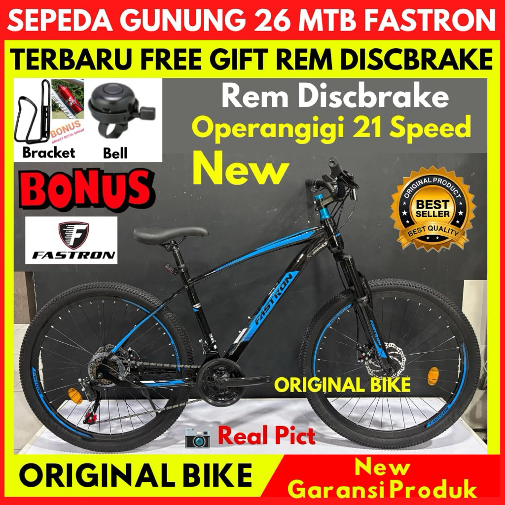 Sepeda Gunung MTB 26 Fastron F260 DK Operangigi Terbaru
