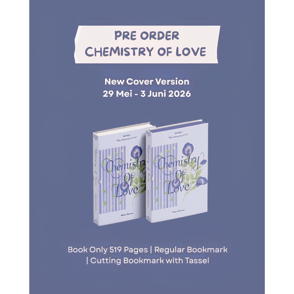 Pelunasan Novel Chemistry of Love