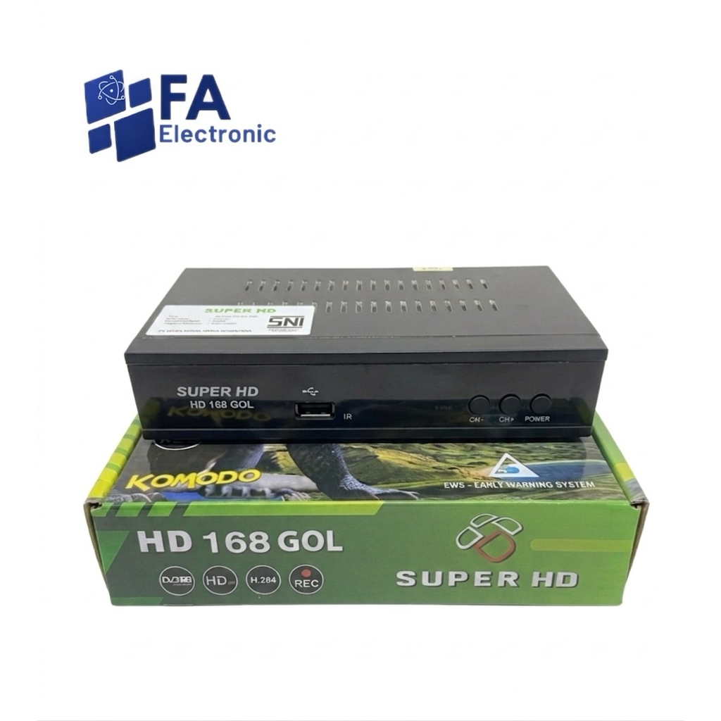 SET TOP BOX digital LGSAT Super HD komodo 168 DVB T2