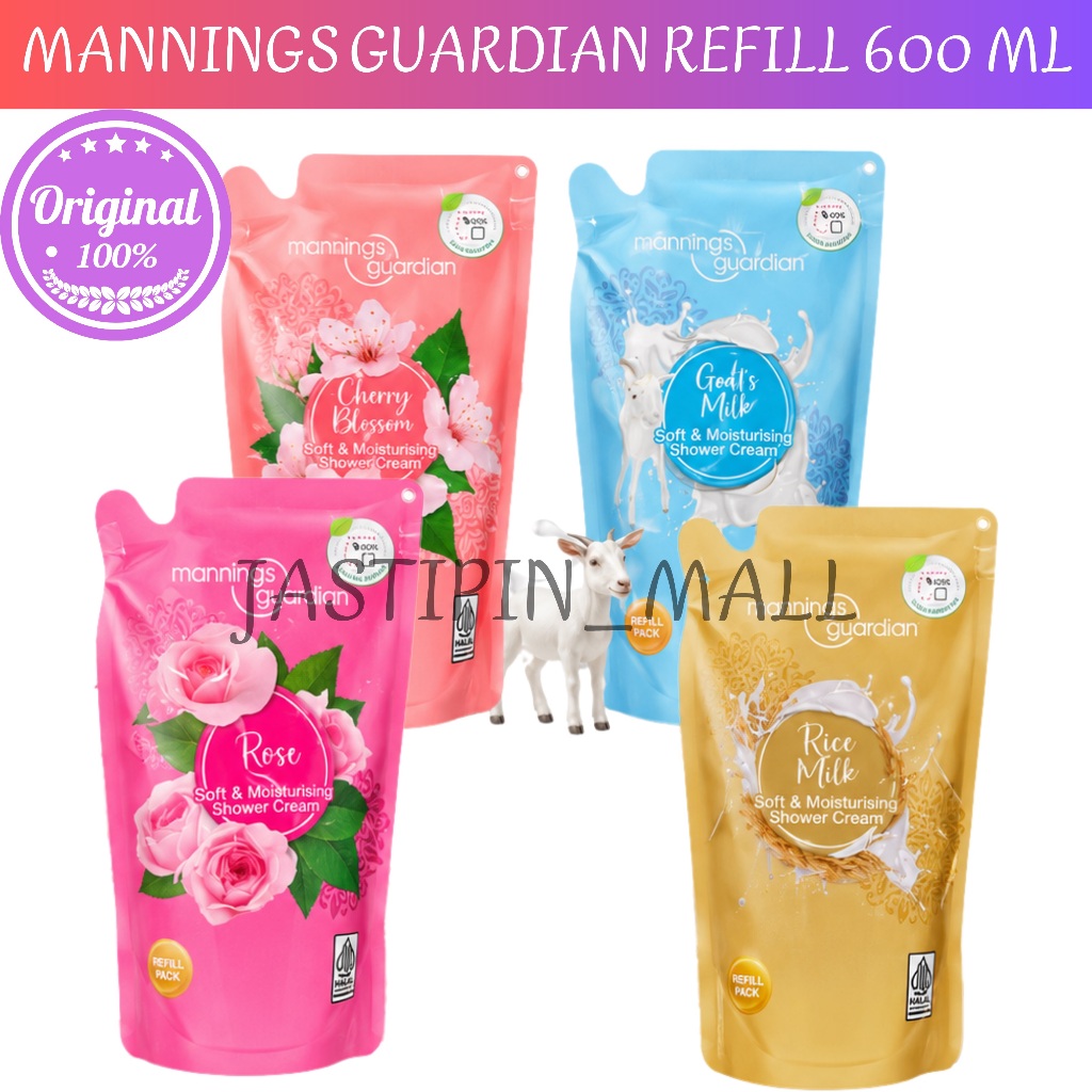 Mannings Guardian Sabun Mandi Guardian 600ml Original Refill Pack