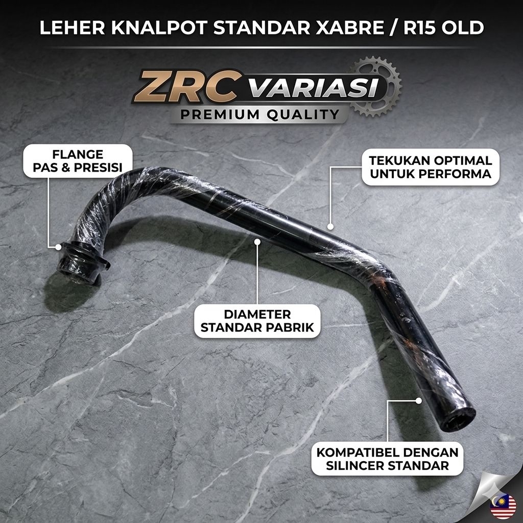 leheran knalpot standar xabre.r15 old