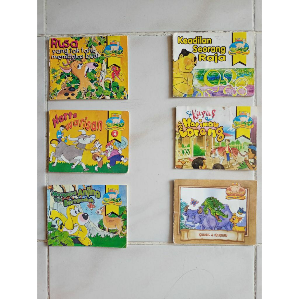 Buku dongeng dancow jaman dulu