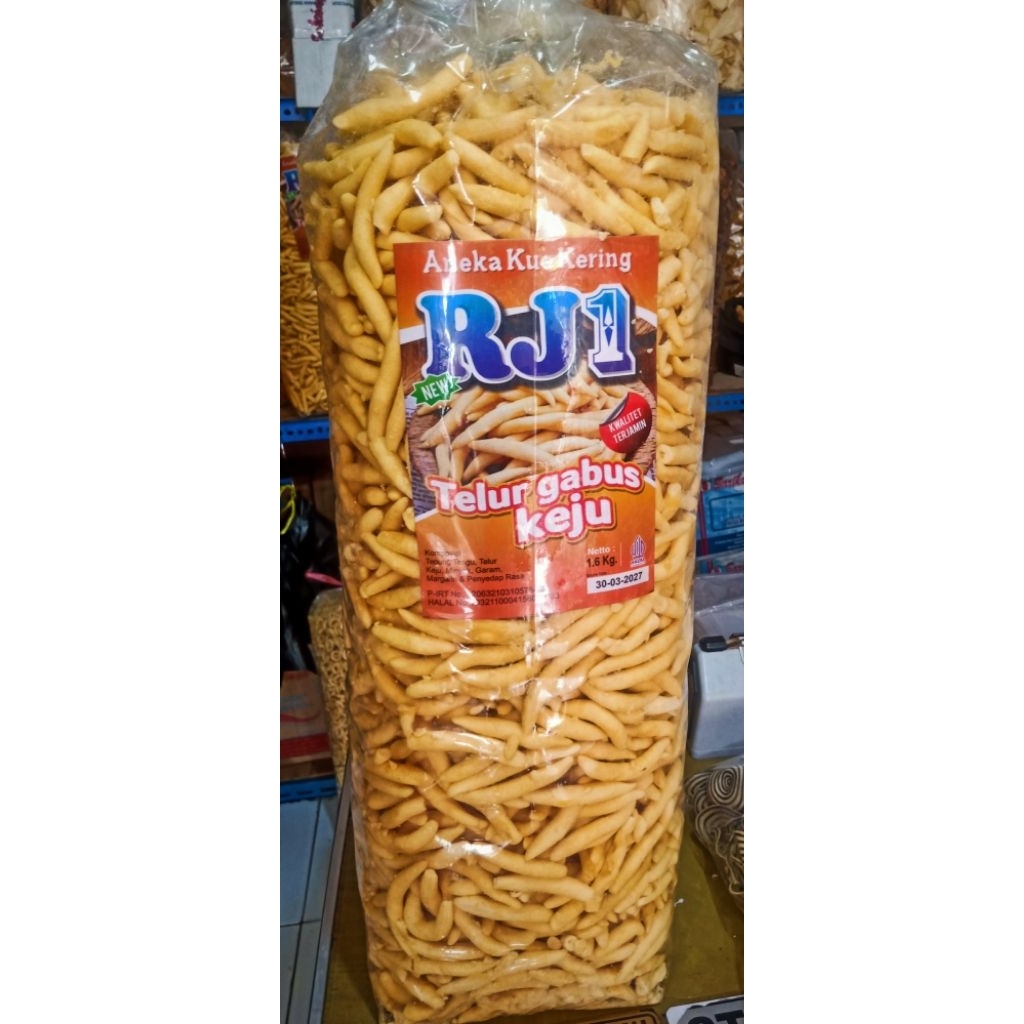 TELOR GABUS KEJU RJ1 BALLAN 1.6KG