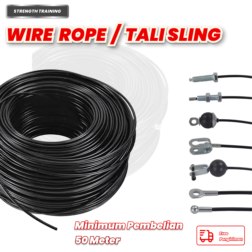 Tali sling - Wire rope - Tali seling - Tali home gym - Tali Gym