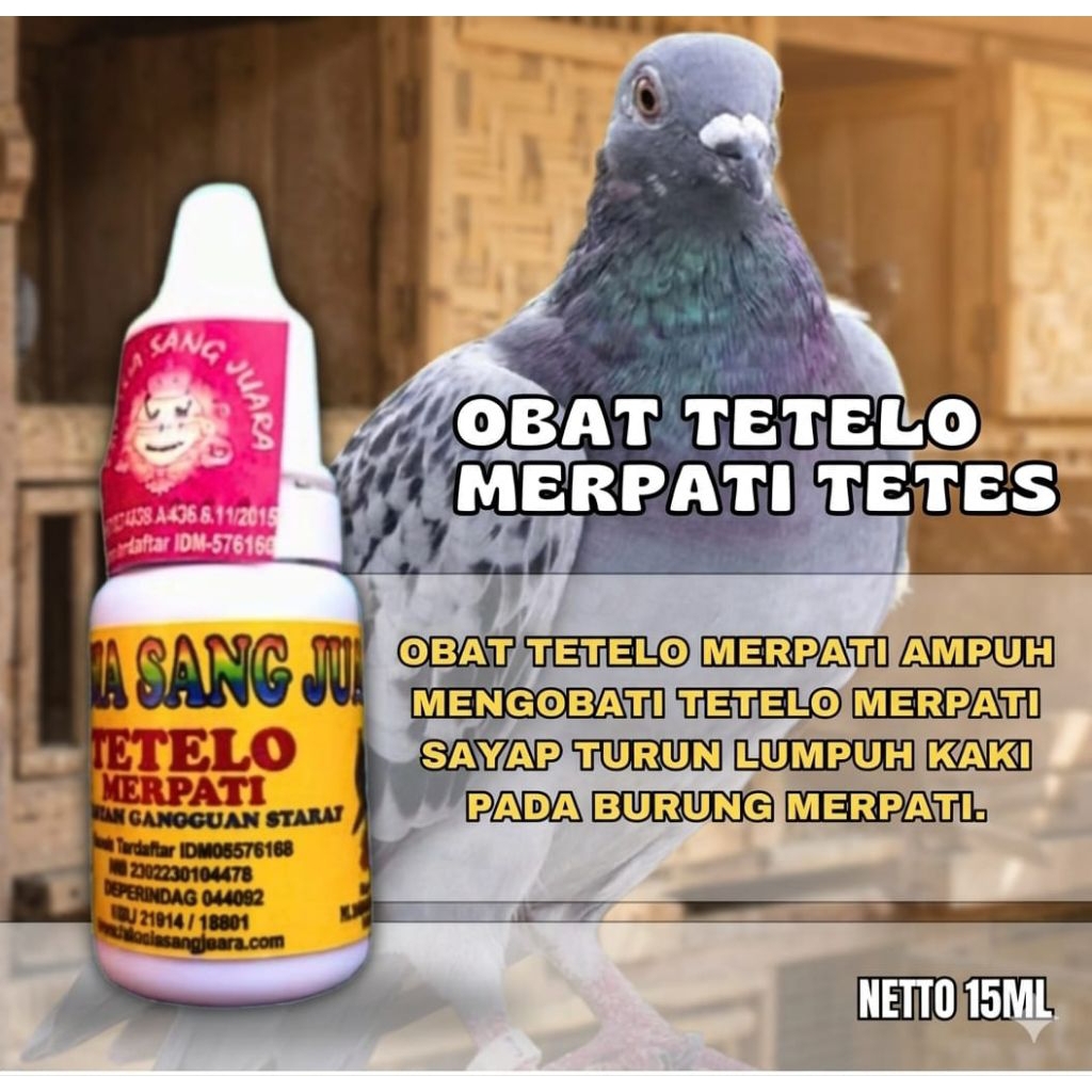 SOLUSI TERBAIK Merpati Sakit Tetelo & Syaraf‎Obat Tetelo Merpati Paling Dicari