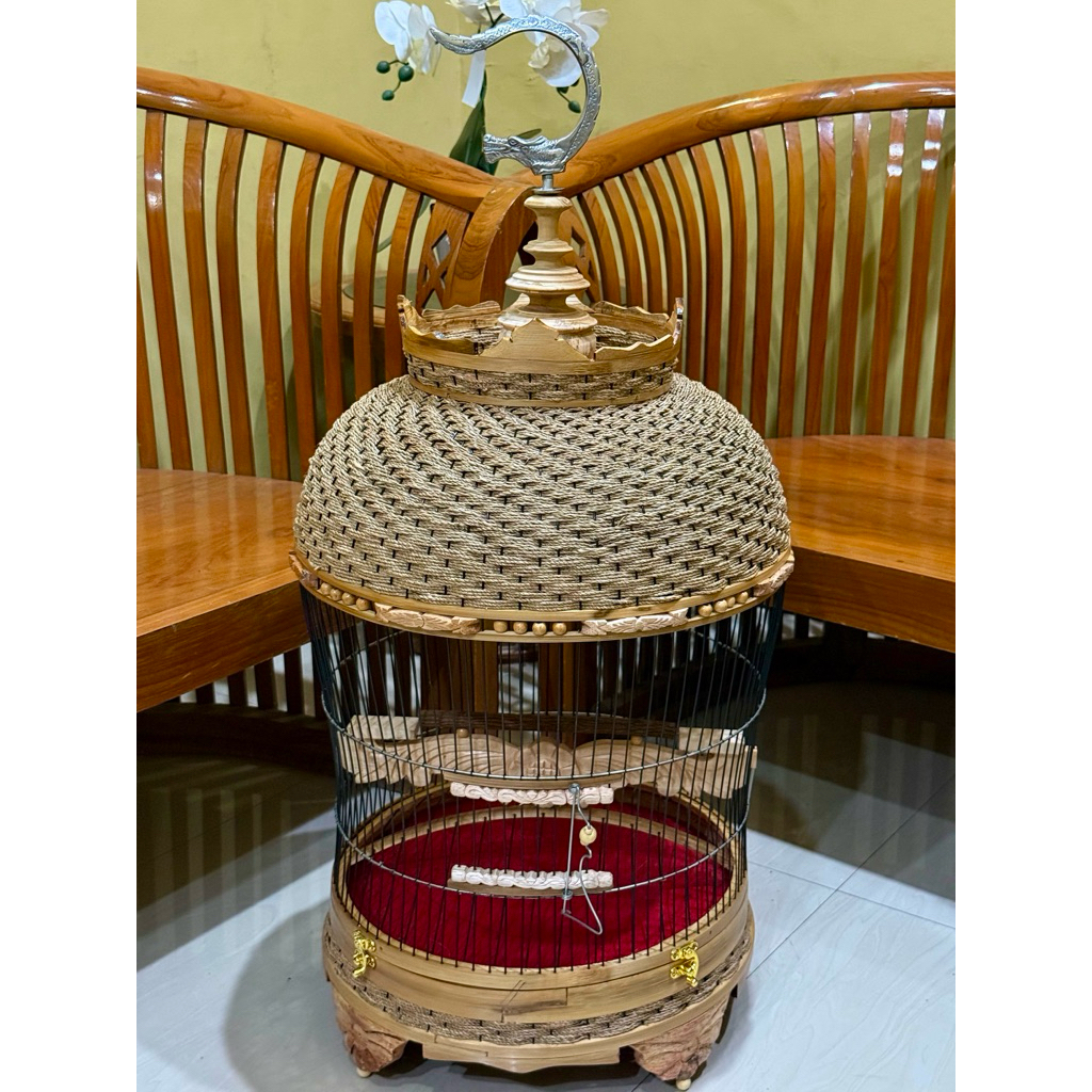 sangkar lomba burung perkutut ruji fiber