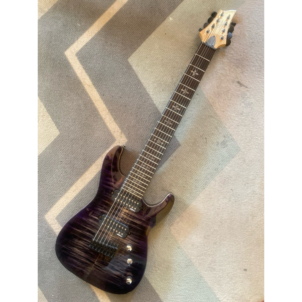 gitar schecter 8string