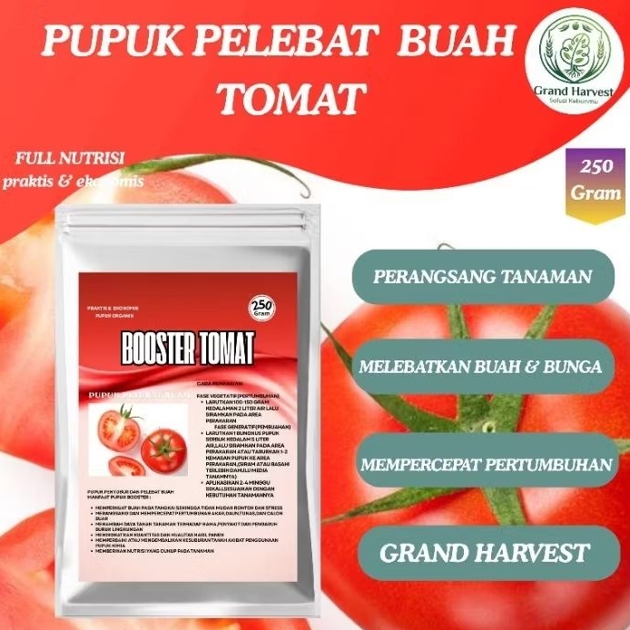 Pupuk Pelebat Tomat Full Nutrisi Perangsang Buah Melebatkan Buah