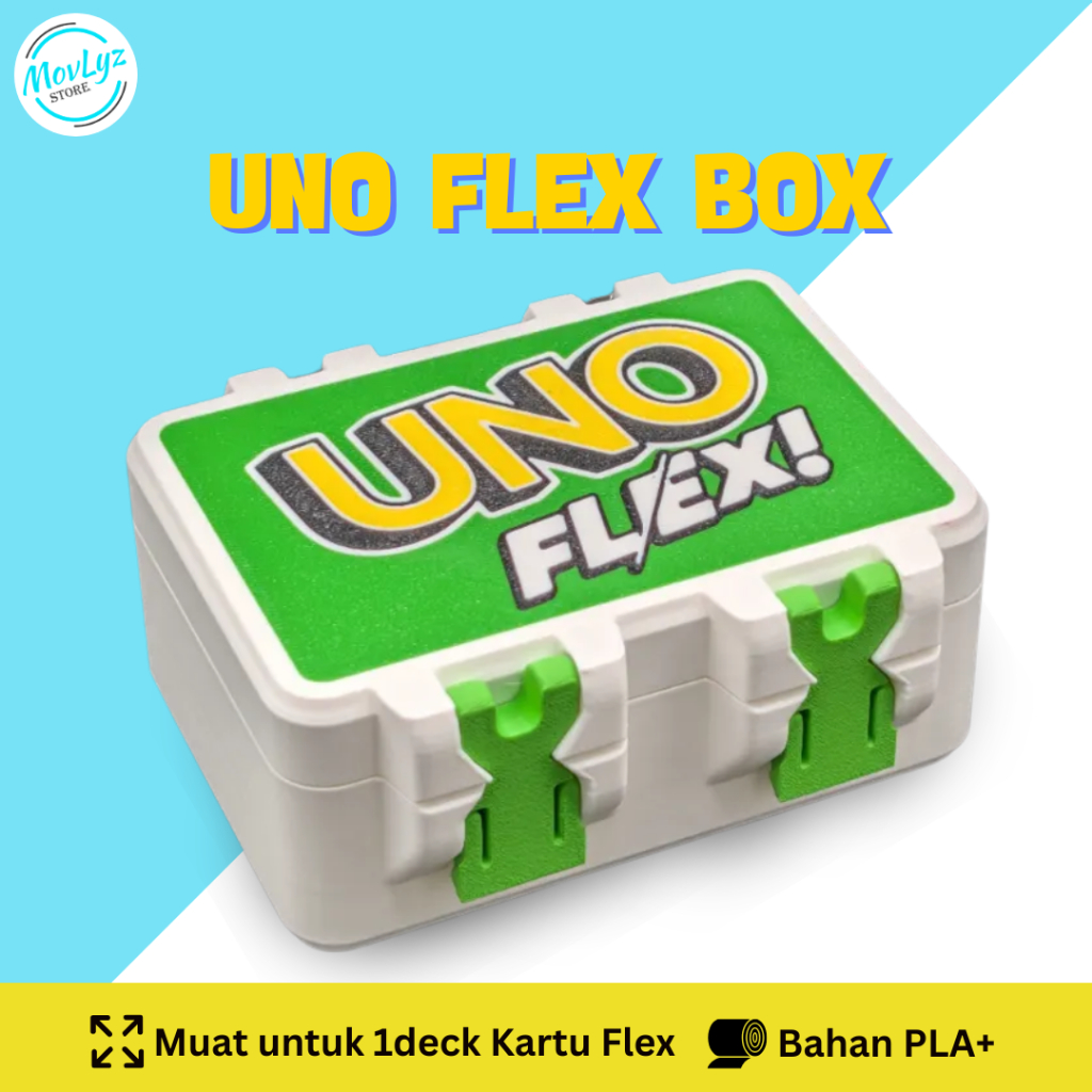 UNO Flex Box – Kotak Penyimpanan Kartu UNO Flex