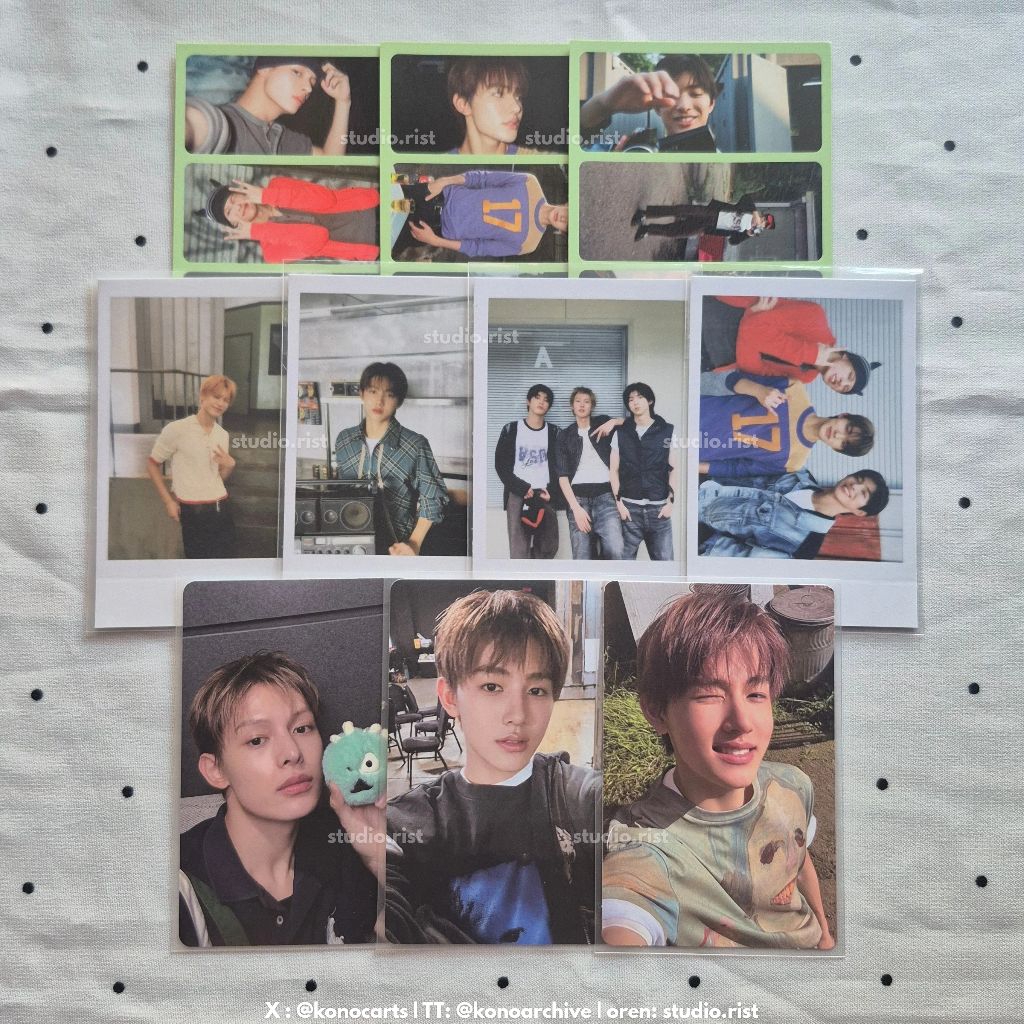 (baca deskripsi) ready stock photocard pc official cortis james keonho seonghyeon martin juhoon sg26