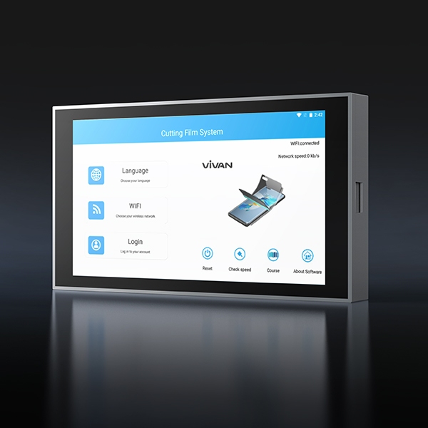 VIVAN VSN1000 Layar Sentuh HD 1280x760 untuk Mesin Pemotong Film VQM1000
