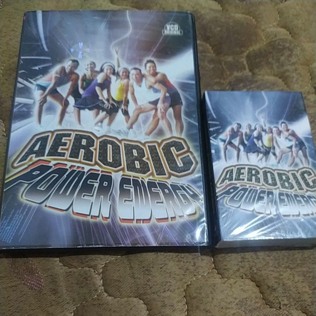 Paket VCD & Kaset Pita Cyber DJ Team - Aerobic Power Energy (PT.Suara Mega Mandiri)
