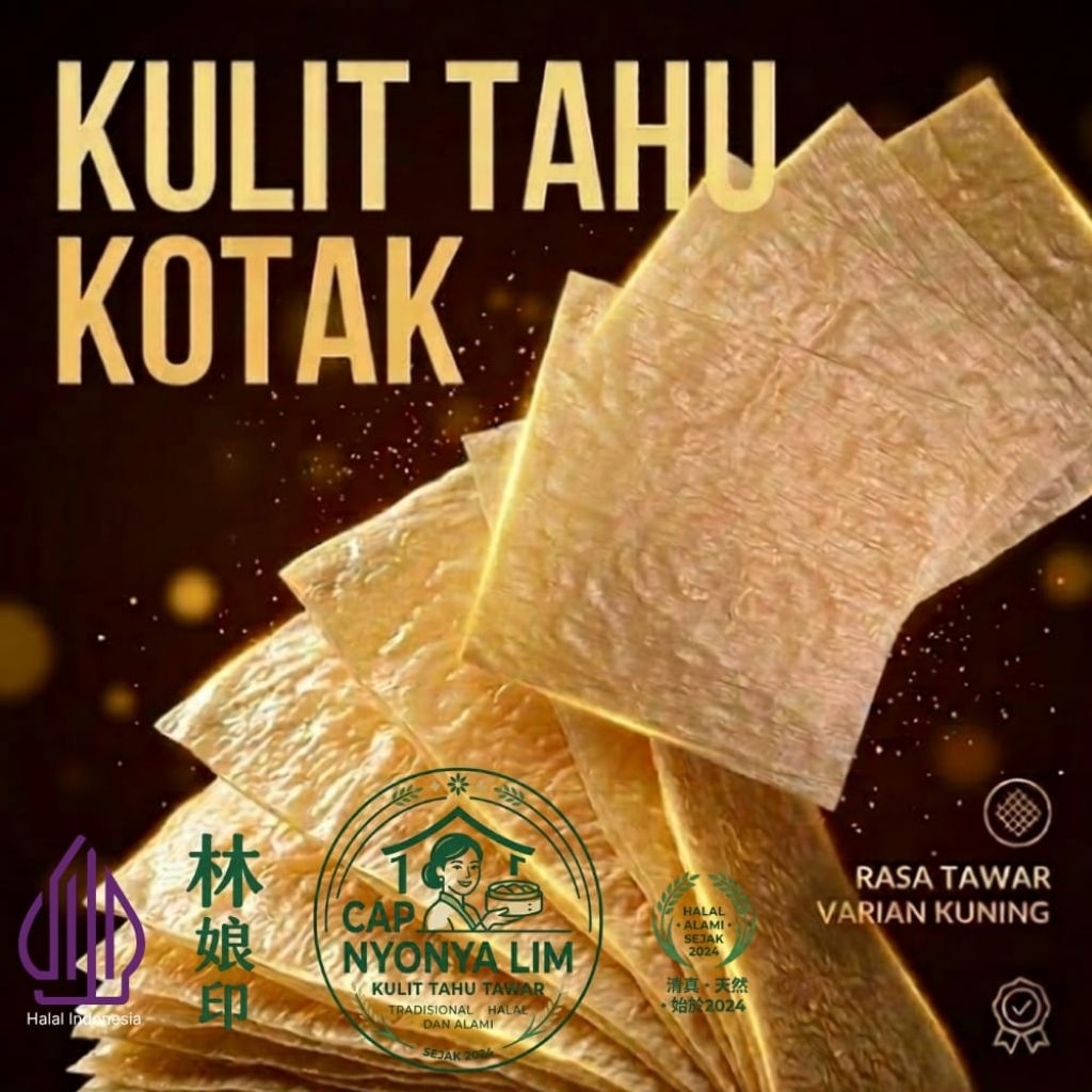 Kulit Tahu Kotak 50 Lembar All Varian