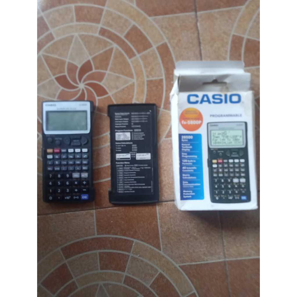 Calculator Casio fx-5800P