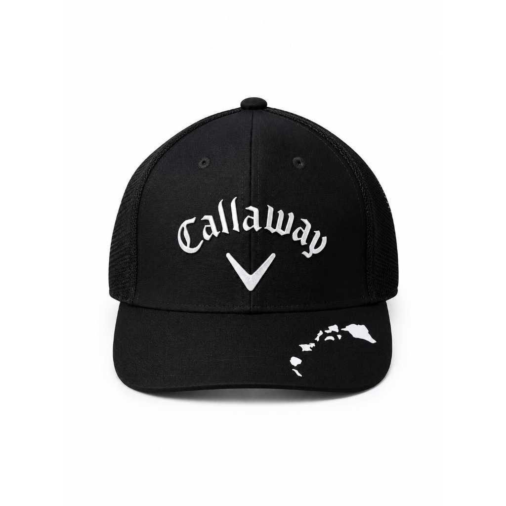 Callaway Golf Black Cap 100% Original - Topi Golf Pria Branded