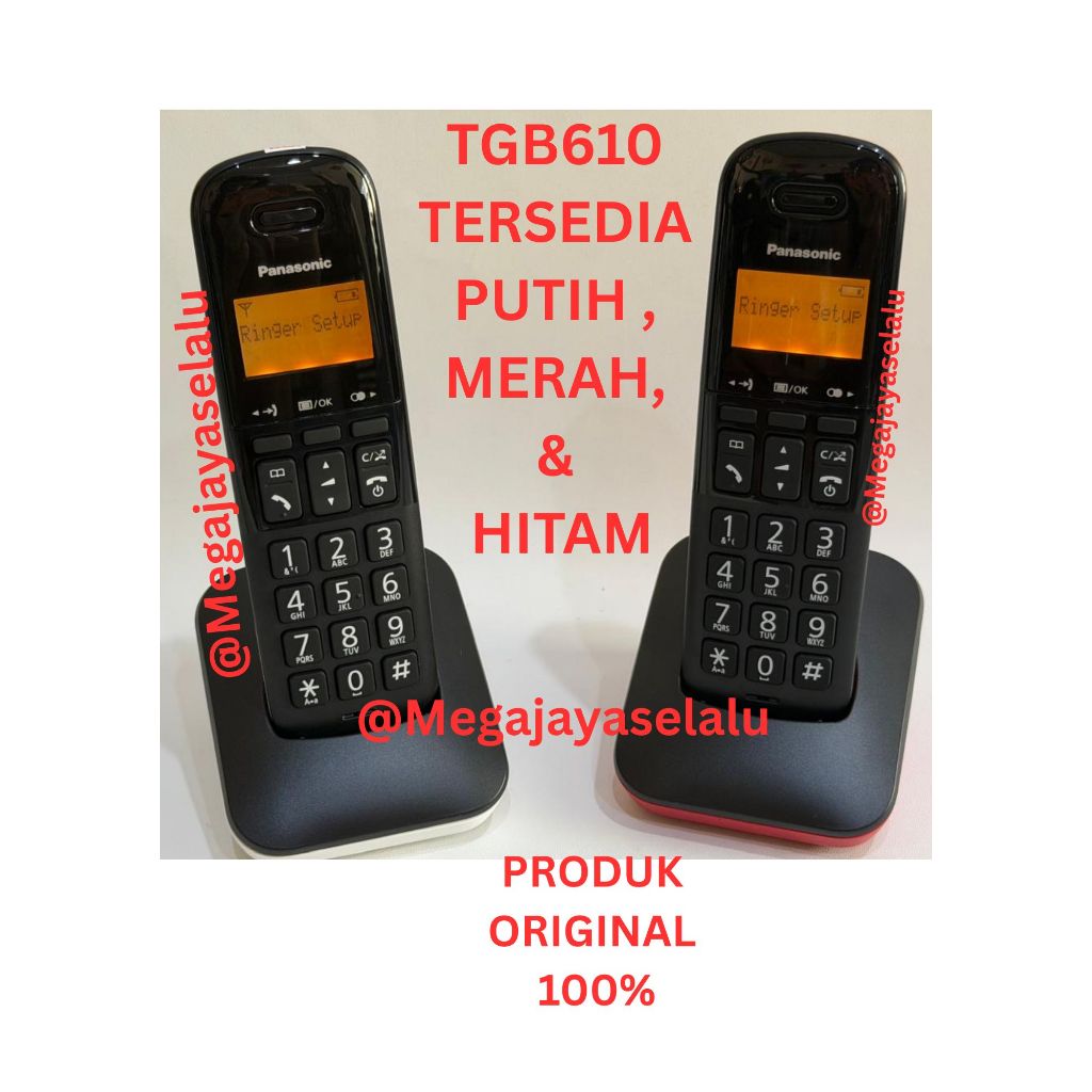 Telepon Wireless Panasonic KX-TGB610