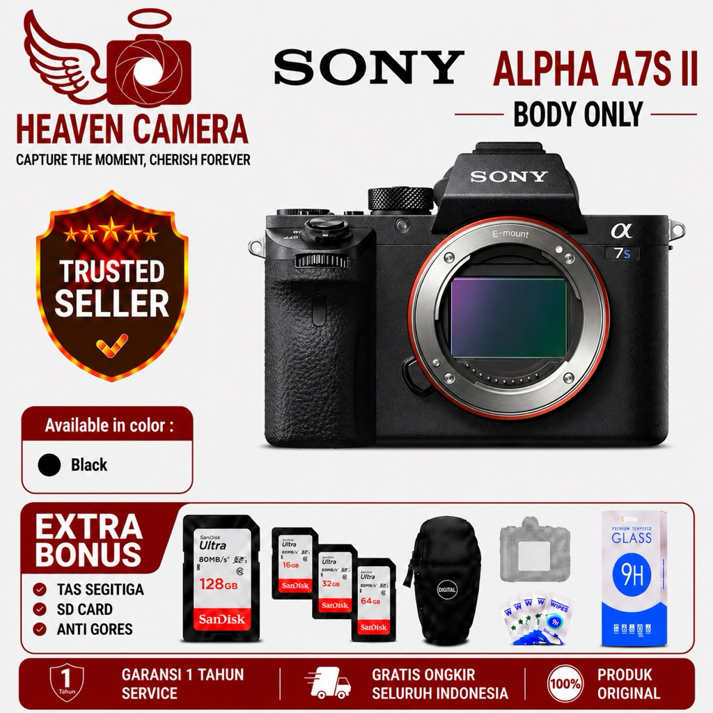 SONY ALPHA A7S II BODY ONLY / SONY A7S MARK II BODY ONLY / SONY A7S II BODY ONLY