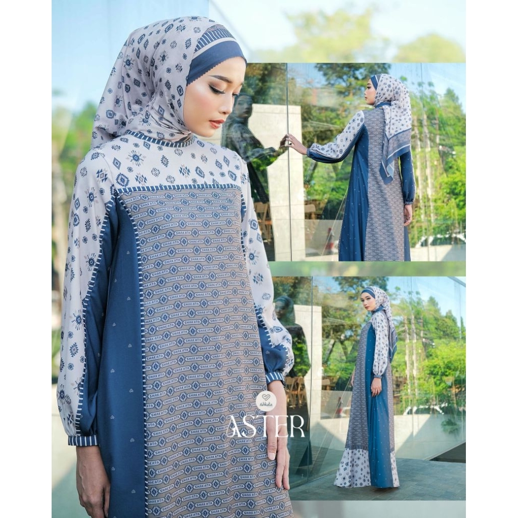 Open Po Aster Dress by Shakata