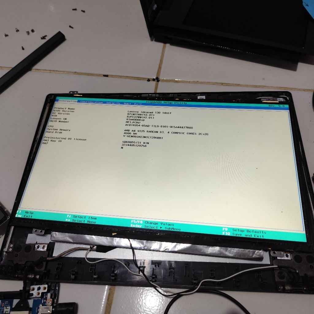 LCD LED 14 Inc 30 Pin FHD Second