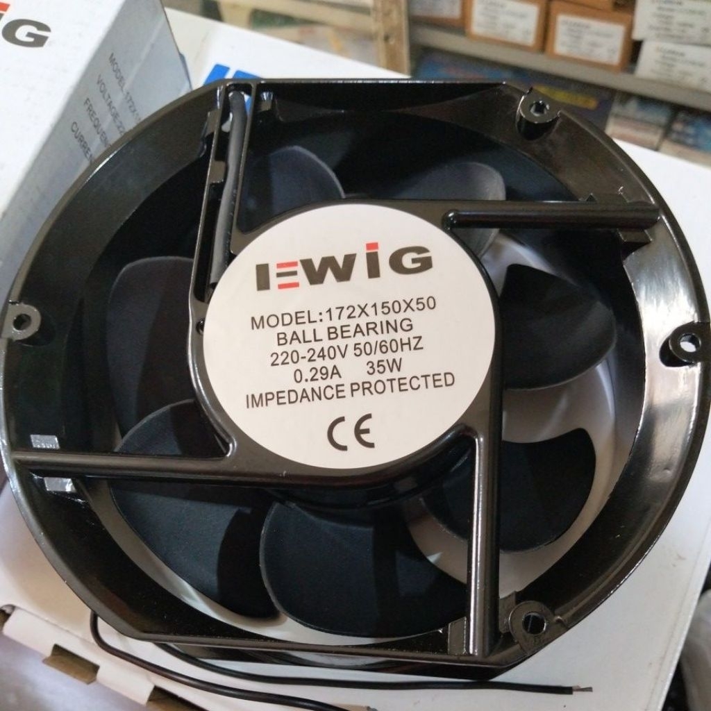 Mini Fan Ewig 172 x 150 x 50 ball bearing MF 150 - 172 exhaust vidio axial fan