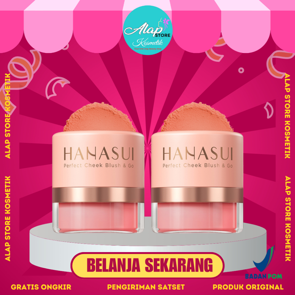 Hanasui Perfect Cheek Blush & Go Powder | 1pcs