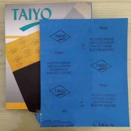 SAB Amplas Duco TAIYO HSS Amplas Kertas Lembaran Grit 5000 / Amplas Duco HSS 5000 1 Pack 50-100 Lemb