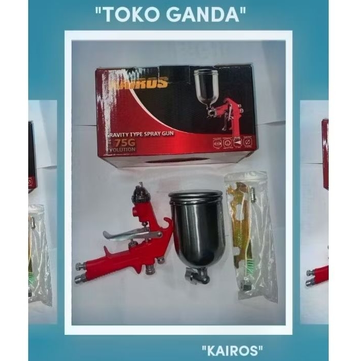 Spray Gun F75 tabung atas KAIROS