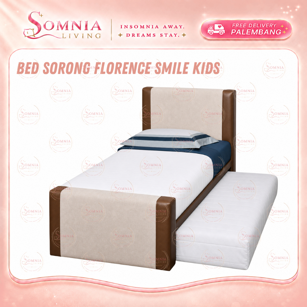 Bed Sorong Florence Smile Kids | Bed Sorong Anak Florence Murah Palembnag | Furniture Murah Palemban