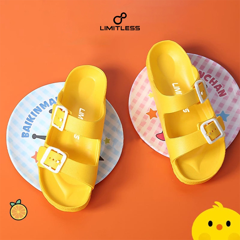 Sandal Anak Cowok Unisex Limitless Sandal Anak Perempuan Slip On Sandal Anak Selop Limitless Murah
