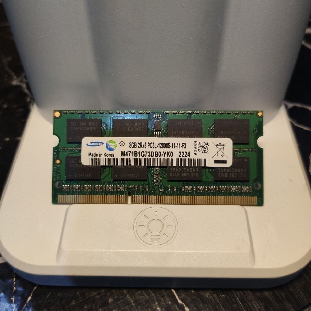 RAM Laptop DDR3 8GB 12800S Samsung Dual Rank