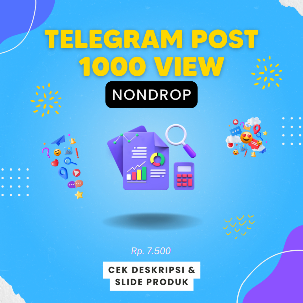1000 Telegram Post View Nondrop Permanen