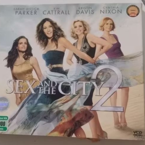 VCD ORIGINAL SEX AND THE CITY 2 FEAT SARAH JESSICA PARKER TEKS INDONESIA