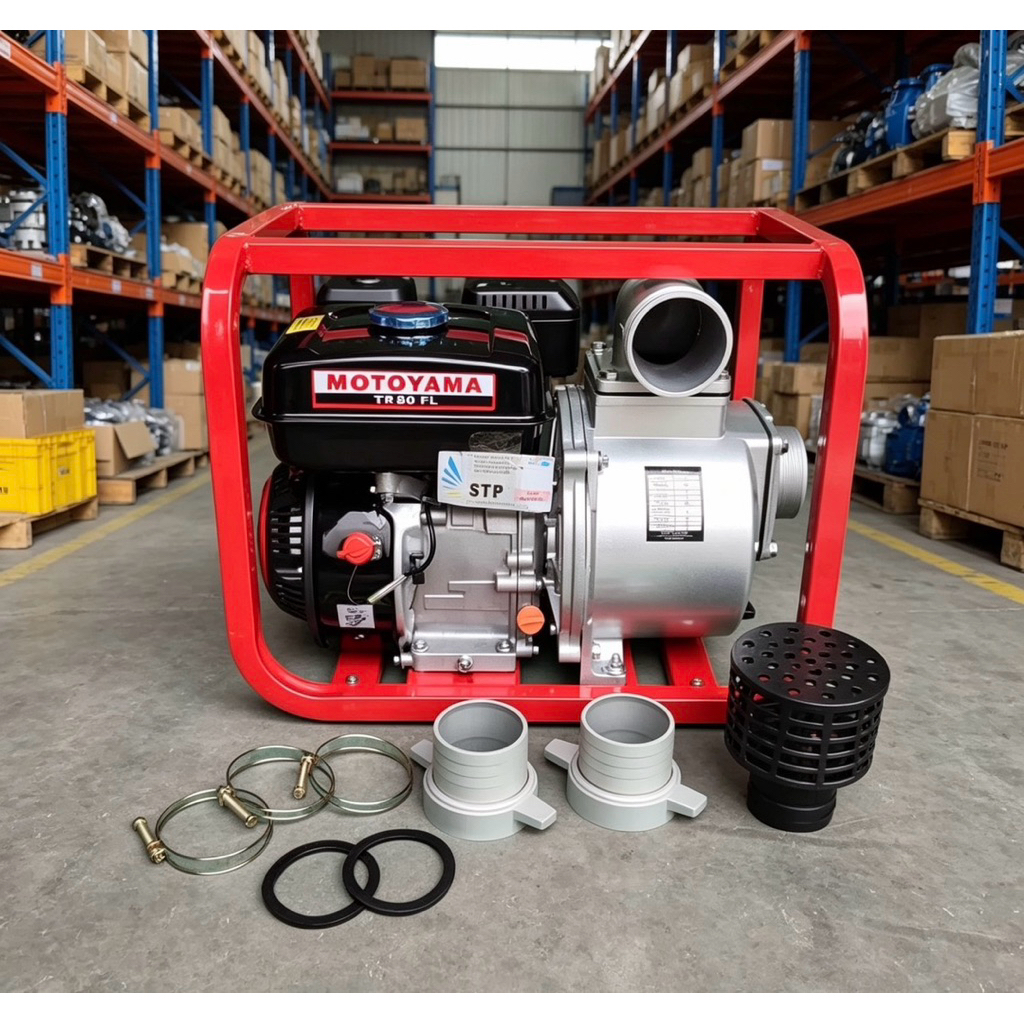 MESIN POMPA AIR ROBIN MOTOYAMA 3INC / POMPA AIR ROBIN WATERPUMP MOTOYAMA TR80FL