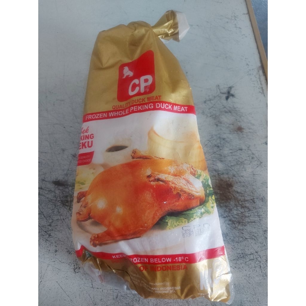 bebek peking frozen merek cp ukuran 2.4-2.5 kg