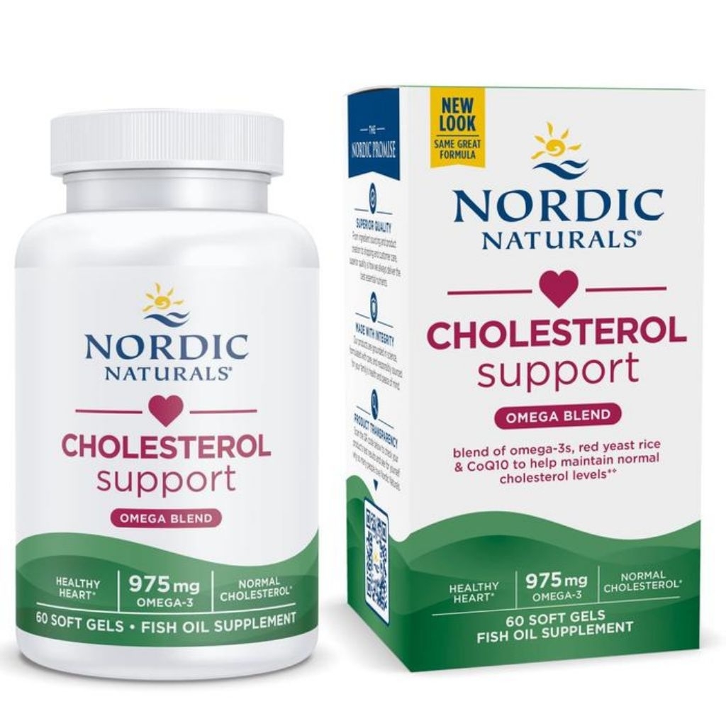 Nordic Naturals Cholesterol Omega 3 LDL 60 Softgels