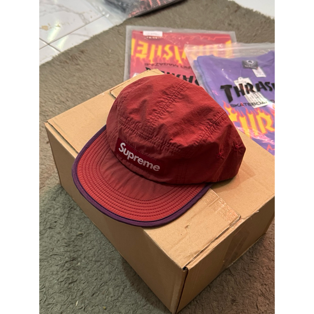 Supreme Nylon Soft Bill Camp Cap