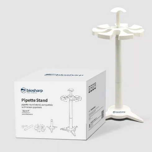 Rak Micropipet 7 Slot Pipette Holder Rack Mikropipet Laboratorium Pipette Stand