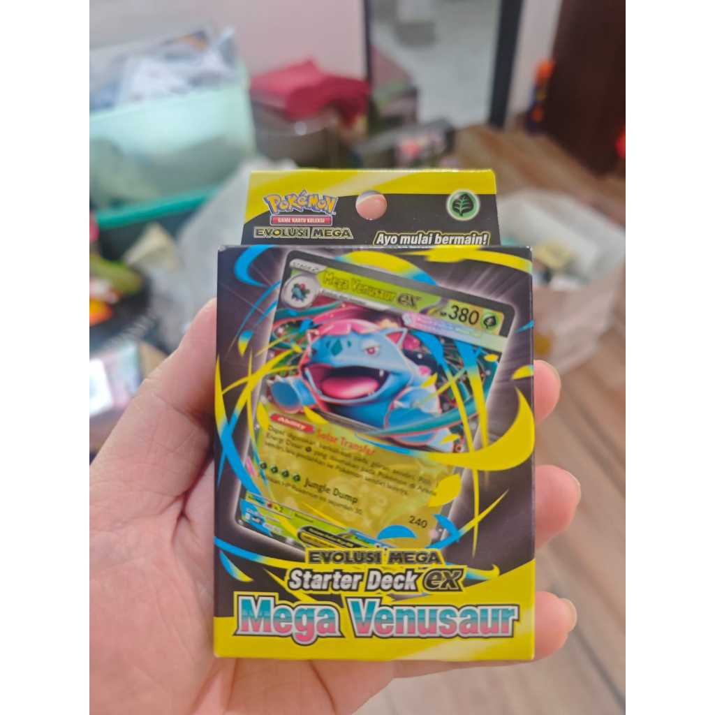Pokemon TCG Indonesia - Evolusi Mega Starter Deck ex Mega Venusaur