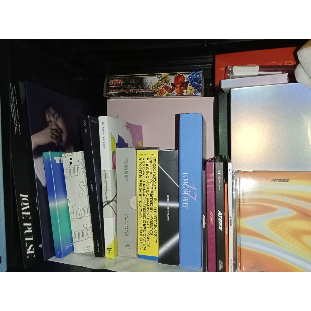 READY PRELOVED/UNSEALED ALBUM ATEEZ SEVENTEEN TREASURE OFFICIAL