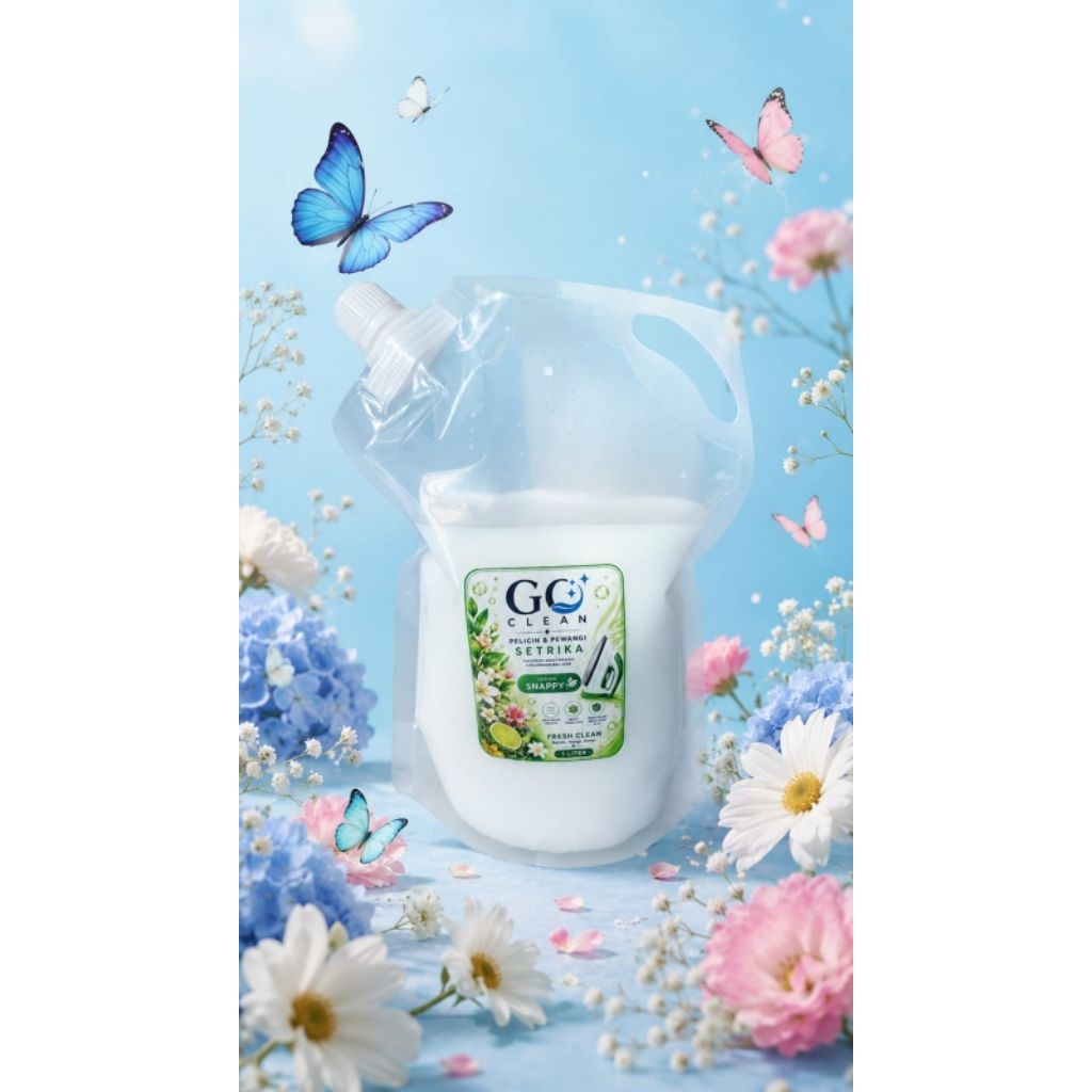 Go Clean - Pelicin dan Pewangi Setrika