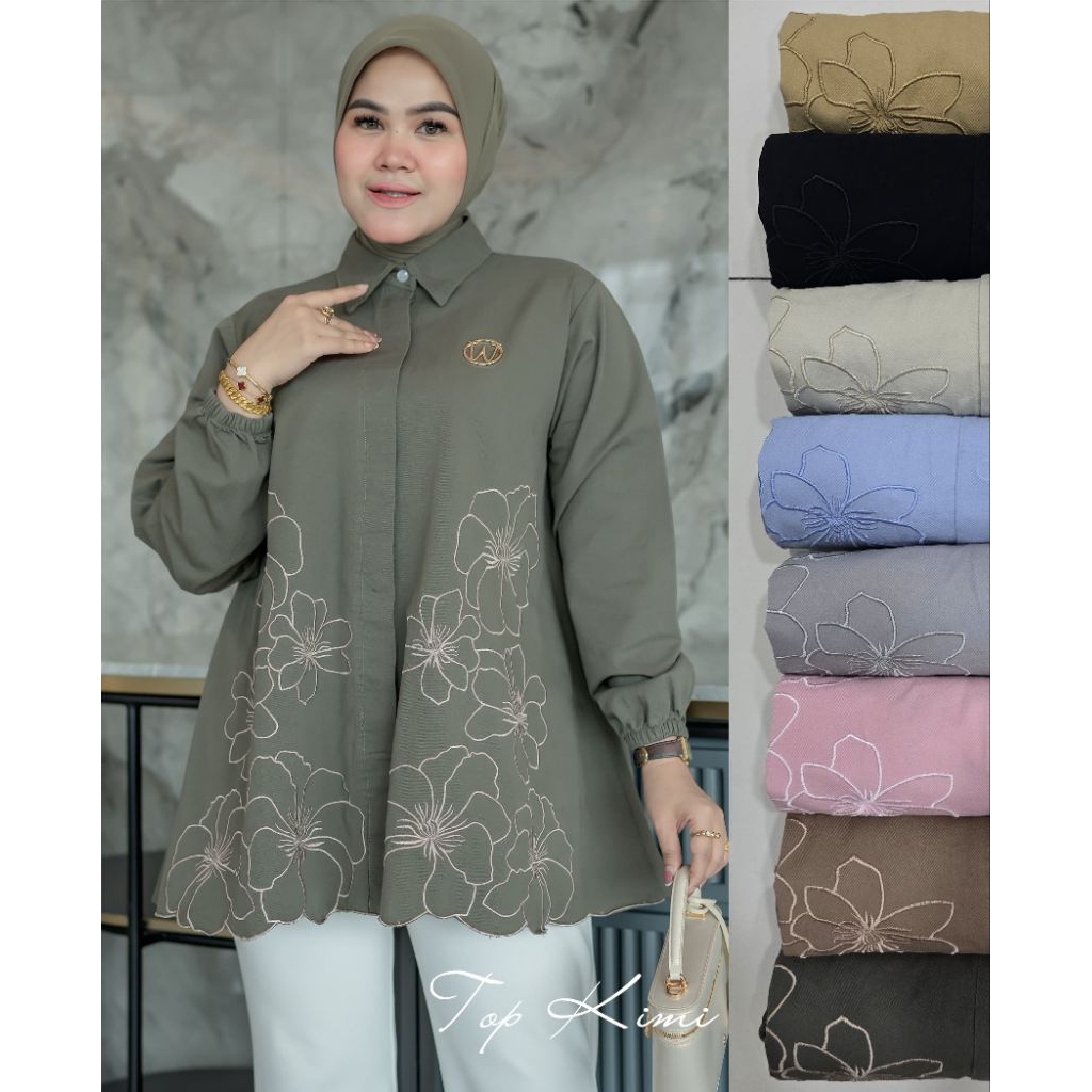 Winody Atasan Top Kimi HBT Blouse Winody
