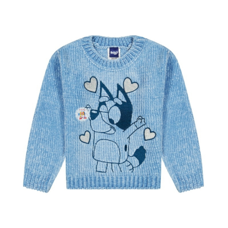 Bluei Chenille Sweater for Girls