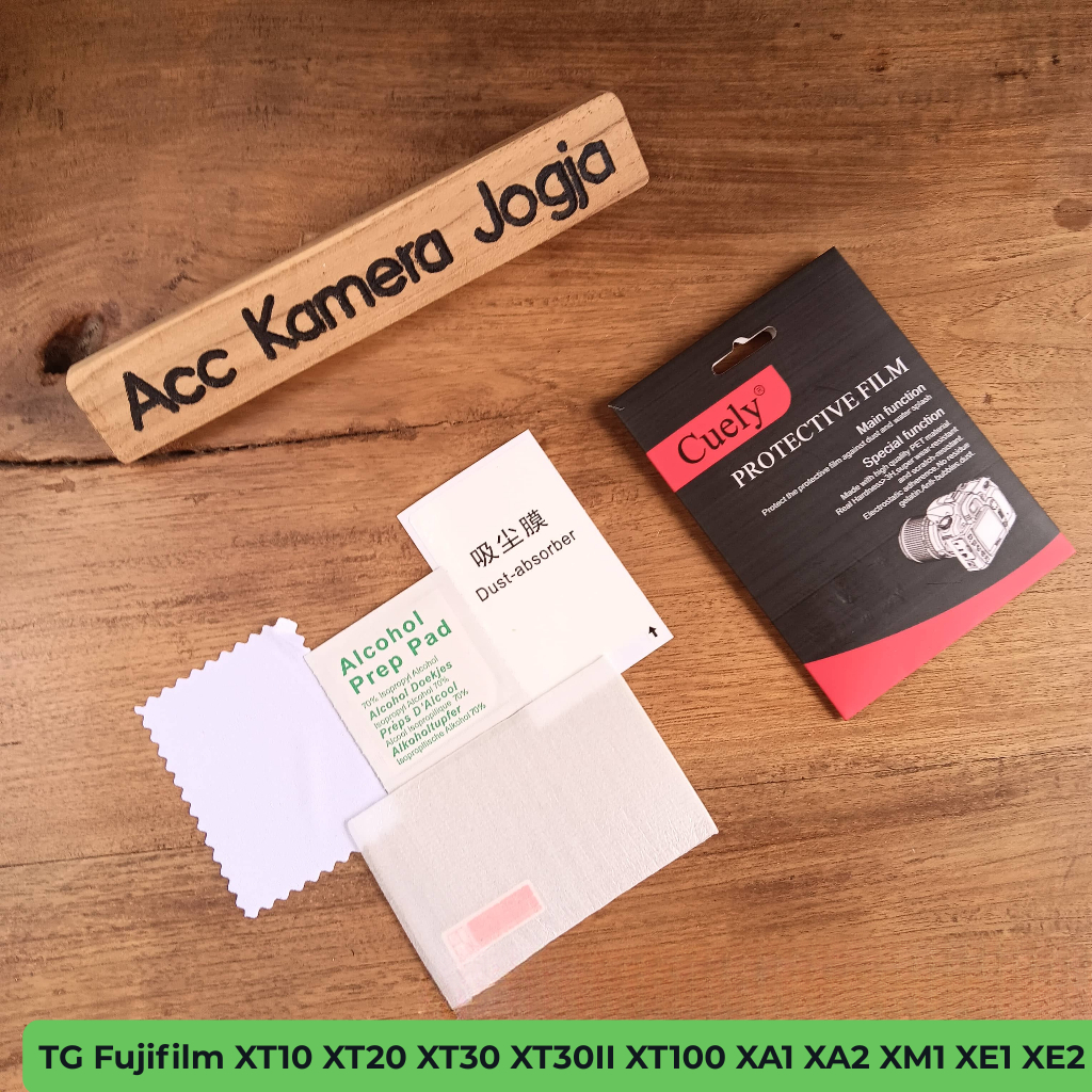 Tempered Glass Fujifilm XT10 XT20 XT30 XT30II XT100 XA1 XA2 XM1 XE1 XE2 XS10 X30 XF10 Kamera Mirrorl