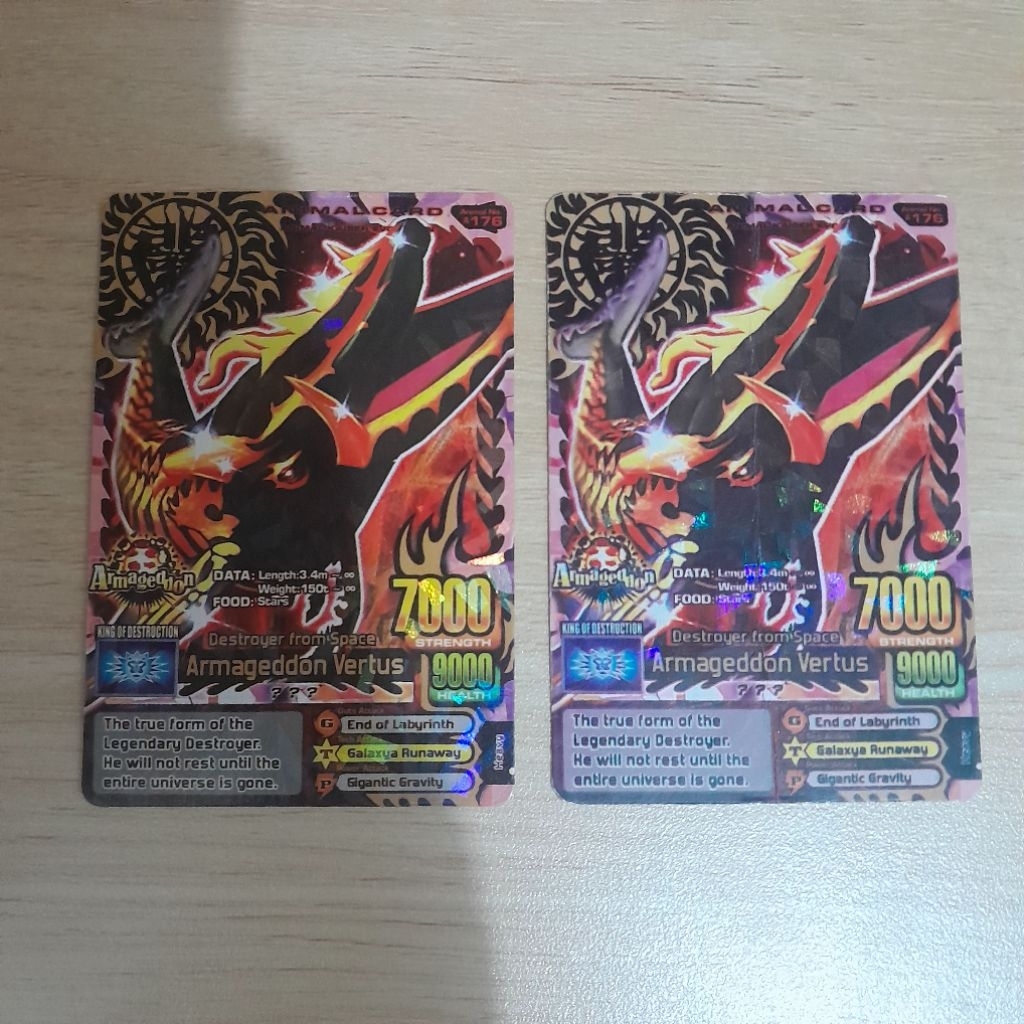 Kartu Animal Kaiser Armageddon Vertus KW (langsung dapat 2)