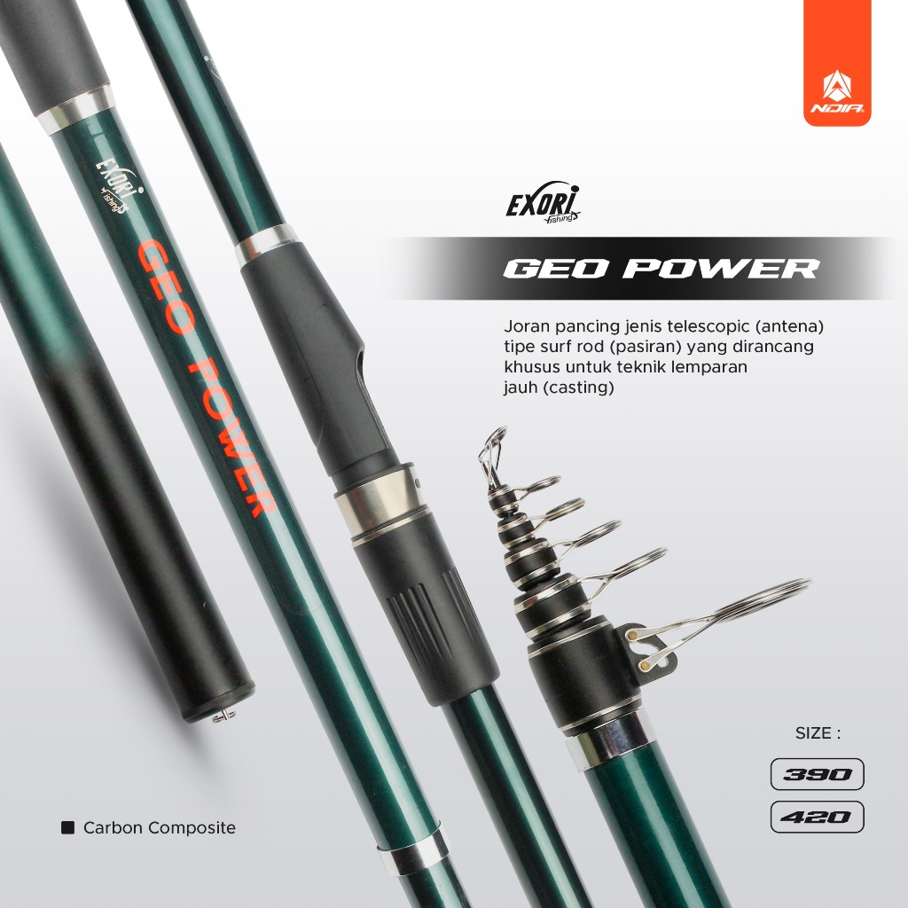 EXORI GEO POWER Joran Telescopic Surf